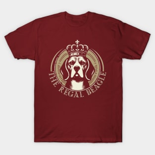 The Regal Beagle Retro Design T-Shirt